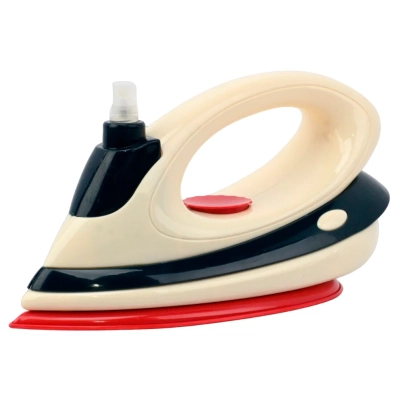 DK TOYS 6735A Утюг детский, серия MINI APPLIANCE, брызгает водой, вибрирует, звуковые эффекты Цвет Бежевый от магазина ДЕТКИ