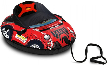 Тюбинг овальный МАШИНА (Артикул: ТБМ2/К2, Цвет: Вездеход красный)