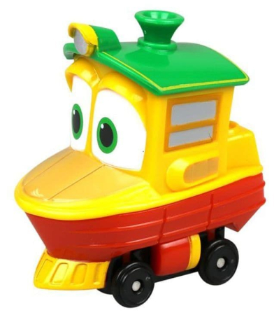 ROBOT TRAINS 80157 Паровозик DUCK на блистере от магазина ДЕТКИ