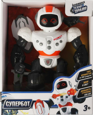 ТЕХНОДРАЙВ T79-D7527-RS Робот СУПЕРБОТ со световыми и звуковыми эффектами от магазина ДЕТКИ