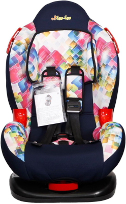 Автокресло KS 525 ISOFIX Группа 1-2 (9-25кг) (Артикул: KRES2911, Цвет: Калейдоскоп-синий)