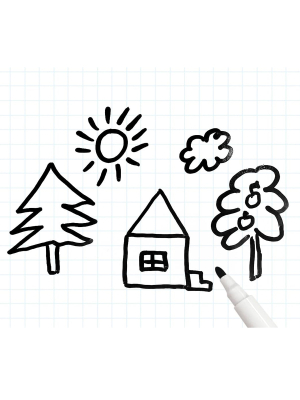 ДЕСЯТОЕ КОРОЛЕВСТВО 02911 Планшет маркерный ГОРОД от магазина ДЕТКИ