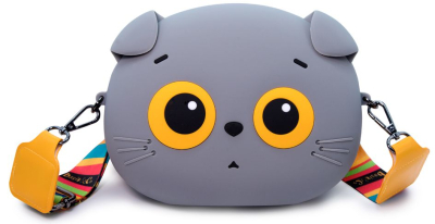 BUDI BASA АВВ-024 Сумка для девочки Басик кот кросс-боди детская через плечо от магазина ДЕТКИ