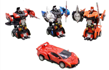 DK TOYS SY6878A-6 Трансформер металлический TRANS WARRIOR 2 вида 12 шт. в дисплее от магазина ДЕТКИ