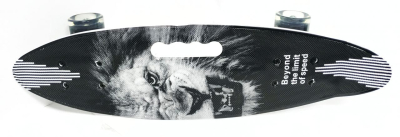 DK TOYS S00526 Пенни борд колёса светящиеся 60 мм ABEC 7 до 60 кг ручка от магазина ДЕТКИ