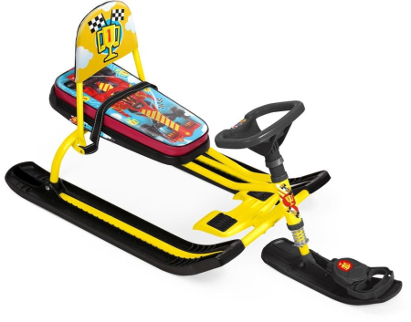 Снегокат ТИМКА СПОРТ 4-1 до 100 кг (Артикул: ТС4-1/F12, Цвет: Formula 1)