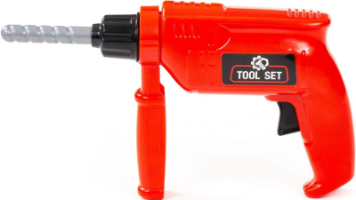 ПОЛЕСЬЕ 90461 Дрель игрушечная Цвет Красный от магазина ДЕТКИ