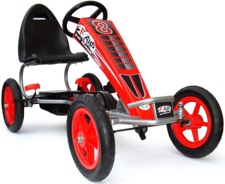 Автомобиль педальный (Цвет Красный)