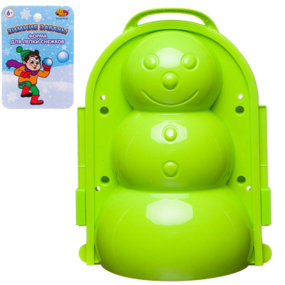 AB TOYS PT-01651 Снежколеп СНЕГОВИК 3D серия ЗИМНИЕ ЗАБАВЫ 22 см х 12 см х 16 см от магазина ДЕТКИ
