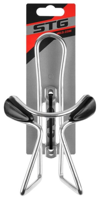 STG Х47274 Флягодержатель алюминиевый HX-Y14-05 с болтами Цвет Серебристый от магазина ДЕТКИ