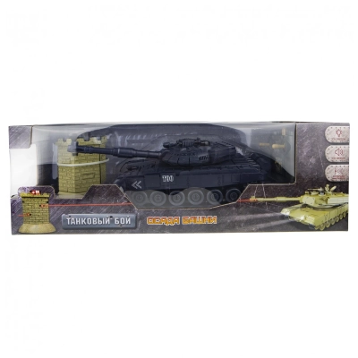 1TOY Т17687 Набор ОСАДА БАШНИ серия ТАНКОВЫЙ БОЙ, радиоуправляемый, световые звуковые эффекты от магазина ДЕТКИ