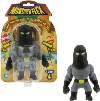 1TOY Т21916_9 Фигурка тянущаяся MONSTER FLEX ПАЛАЧ серия 4 15 см от магазина ДЕТКИ