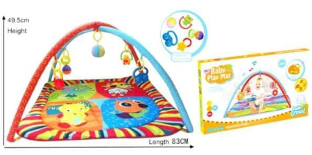 СИМБАТ HM911-2 (B1382145) Развивающий коврик BABY PLAY MAT с игрушками в коробке от магазина ДЕТКИ