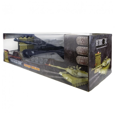 1TOY Т17687 Набор ОСАДА БАШНИ серия ТАНКОВЫЙ БОЙ, радиоуправляемый, световые звуковые эффекты от магазина ДЕТКИ