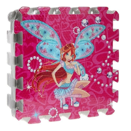 ИГРАЕМ ВМЕСТЕ FS-WINX Коврик-пазл WINX 8 сегментов в плёнке от магазина ДЕТКИ