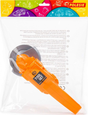 ПОЛЕСЬЕ 90454 Шлифовальная машинка игрушечная Цвет Оранжевый от магазина ДЕТКИ