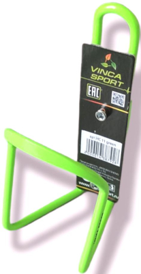 VINCA SPORT HC11_GN Флягодержатель алюминиевый с болтами Цвет Зелёный от магазина ДЕТКИ