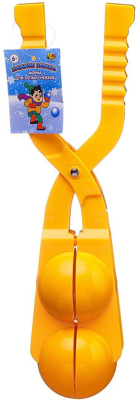 AB TOYS PT-00877 Снежкодел двойной ЗИМНИЕ ЗАБАВЫ диаметр 8 см от магазина ДЕТКИ