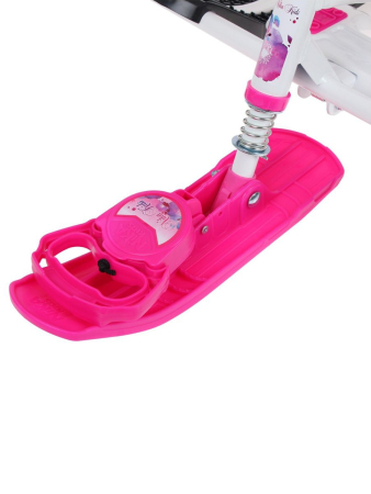 Снегокат ТИМКА СПОРТ 4-1 до 100 кг (Артикул: ТС4-1/Б2, Цвет: С бабочками)