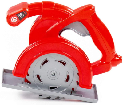 ПОЛЕСЬЕ 92113 Циркулярная пила игрушечная Цвет Красный от магазина ДЕТКИ