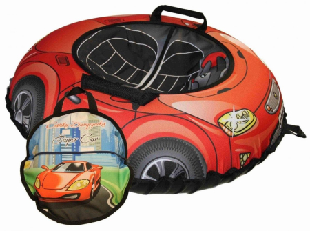 Тюбинг с рисунком в чехле (Цвет Super Car)