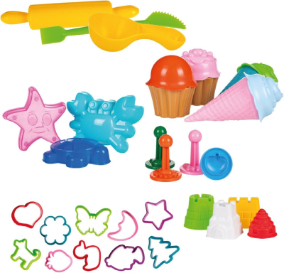 GENIO KIDS LEP06 Набор для лепки МИКС АКСЕССУАРОВ 32 предмета от магазина ДЕТКИ