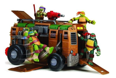 TMNT 94010 (94011) Транспортное средство БОЕВОЙ ФУРГОН в коробке от магазина ДЕТКИ