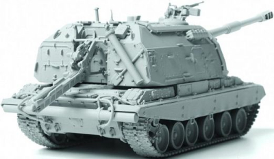 ZVEZDA 5045П Сборная модель РОССИЙСКАЯ 152-ММ ГАУБИЦА МСТА-С(подарочный набор) 18.4 см 1/72 194 детали от магазина ДЕТКИ
