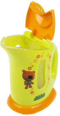 ИГРАЕМ ВМЕСТЕ B1700061-R3 Чайник МИМИМИШКИ со звуком и светом, можно заливать воду, крышка открывается от магазина ДЕТКИ