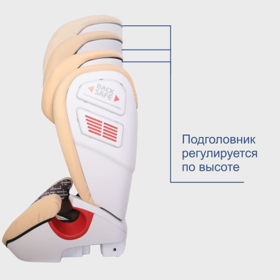 Автокресло ОЛИМП Группа 2-3 (15-36кг) (Артикул: KRES1478, Цвет: Коричневый ромб)