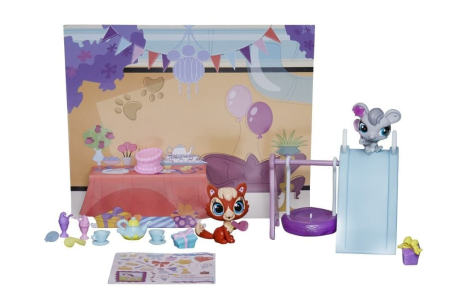 LITTLEST PET SHOP A7642 (A8540) Игровой набор ВЕЧЕРИНКА ЗВЕРУШЕК в коробке от магазина ДЕТКИ