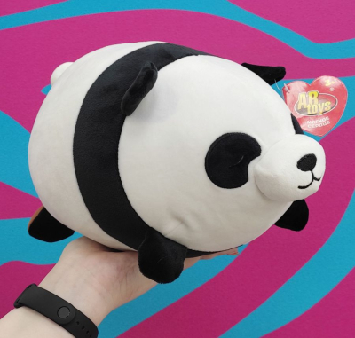 AB TOYS M2025 Мягкая игрушка ПАНДА 27 см от магазина ДЕТКИ