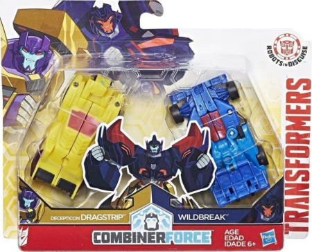 TRANSFORMERS C0628 (C2342) Игровой набор DRAGSTRIP & WILDBREAK на блистере от магазина ДЕТКИ