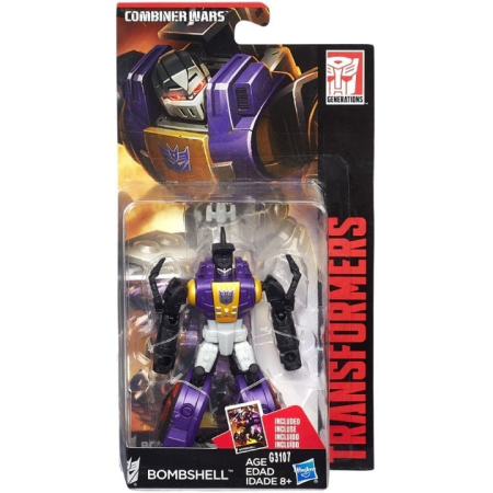 TRANSFORMERS B0971 (B1181) Трансформер BOMBSHELL серия COMBINER WARS на блистере от магазина ДЕТКИ