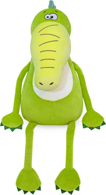 ПРЯТКИ Pr32-06 Игрушка мягкая КРОКОДИЛ ГРЭГ коллекция ПРЯТКИ 32 см от магазина ДЕТКИ
