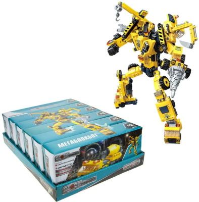 1TOY Т19871 Конструктор BLOCKFORMERS МЕГАБЛОКБОТ серия CONNECTOR 6В1 от магазина ДЕТКИ