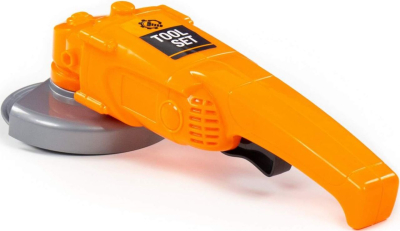 ПОЛЕСЬЕ 90454 Шлифовальная машинка игрушечная Цвет Оранжевый от магазина ДЕТКИ