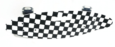 DK TOYS S00526 Пенни борд колёса светящиеся 60 мм ABEC 7 до 60 кг ручка от магазина ДЕТКИ