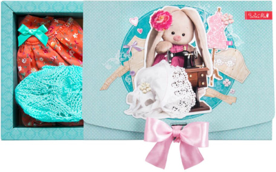 BUDI BASA OSidS-459 Комплект одежды для Зайки Ми 18 см Песочник и берет от магазина ДЕТКИ