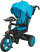 Велосипед детский трёхколёсный SUPER FORMULA 3 12"/10" надувные колёса с ручкой (Артикул: SFA3B, Цвет: Синий)