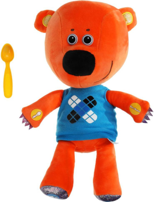 МУЛЬТИ-ПУЛЬТИ M80283-25 Игрушка мягкая КЕША серия МИМИМИШКИ 25 см ест из ложечки, поёт песенку, рассказывает сказку от магазина ДЕТКИ